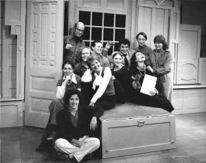 Cast and crew of Hold Me, 1977. Photo by Martha Holmes.